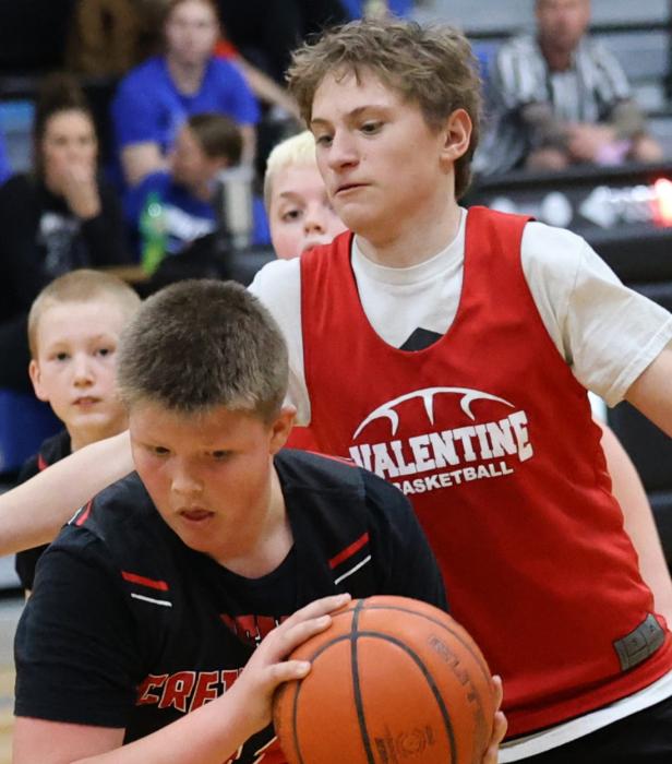 Photo by Julie Liddy Brantley Liddy on defense.