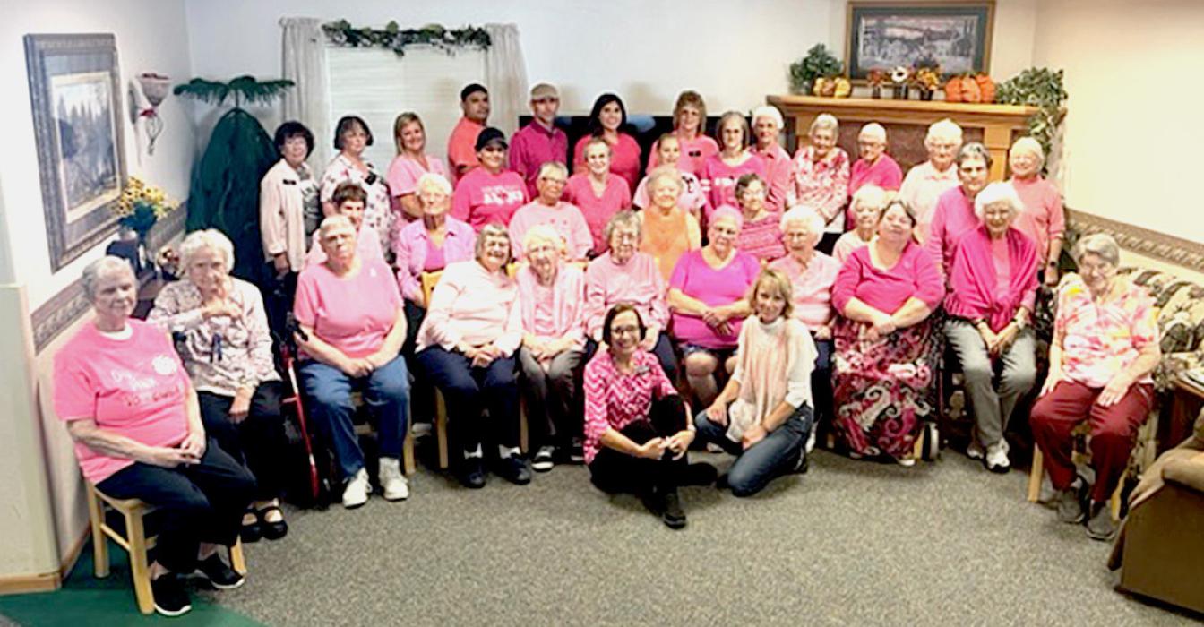 Pink Out awareness at Cherry Hills