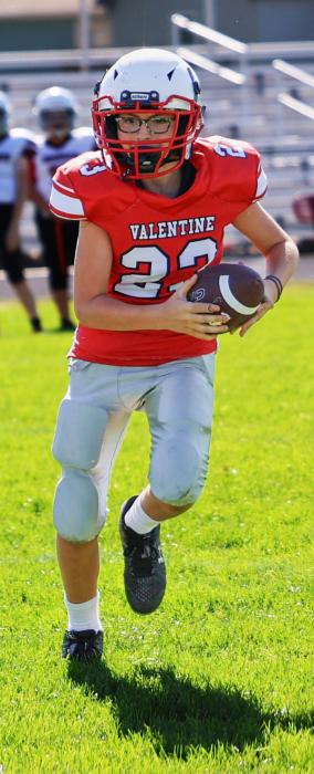 Collier Reagle #23 running the ball.