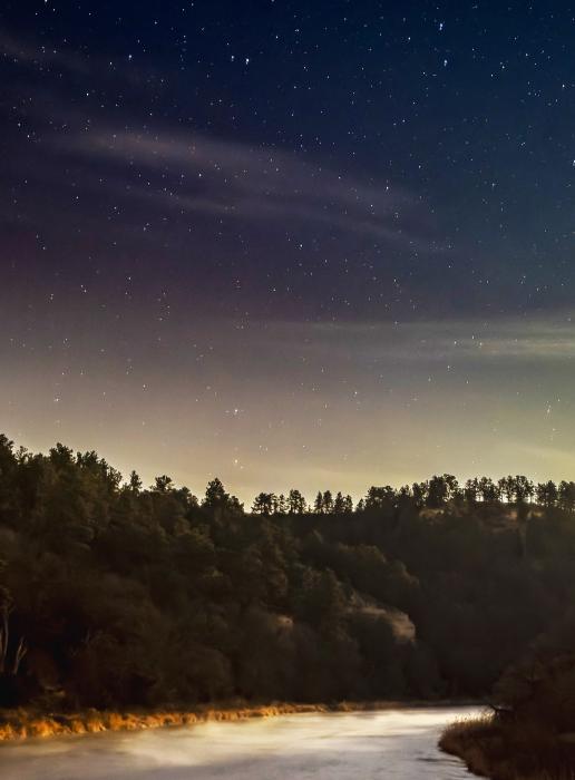 The night sky over the Niobrara River. There are several dates for you to explore along with different locations! Photo by Laura Vroman