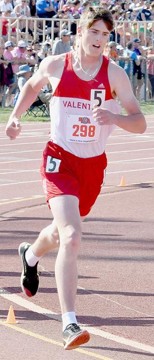 Senior Jack Lancaster donned a Badger uniform for the last time to compete in the Class C Boys 1600 Meter run at the State Track meet. Lancaster placed 17th in the 1600 Meter Run. This was his third trip to the State Track Meet.