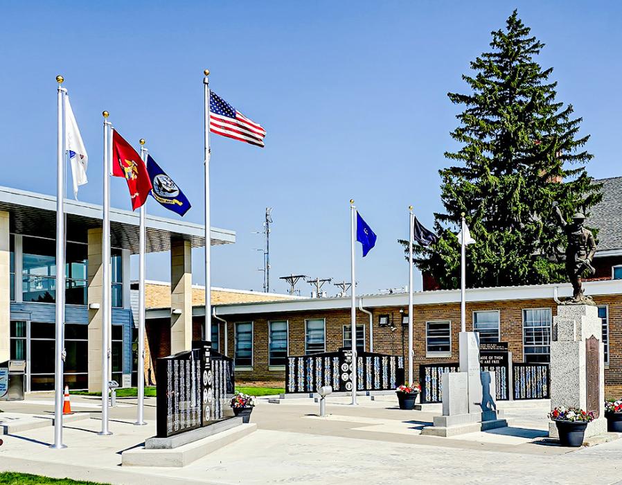 Korean and Vietnam Memorial Dedication on Veterans Day