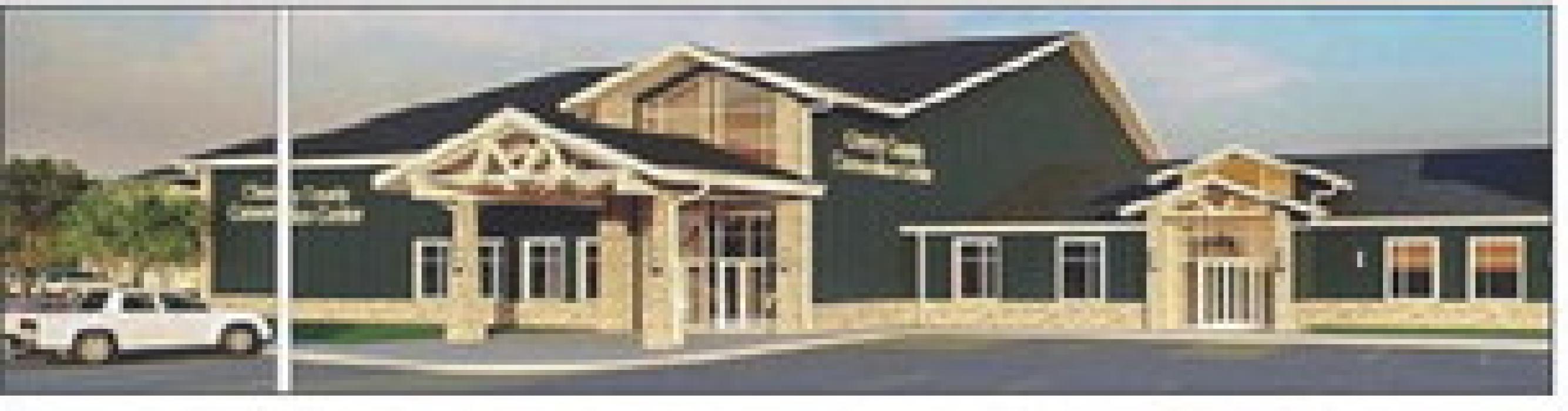 A rendering of the Cherry County Convention Center that will be added on to Mid Plains Community College, Valentine Campus, on Highway 20.