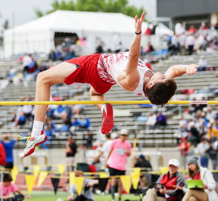 Isaac Cronin is the STATE CHAMPION in high jump! Congratulations!