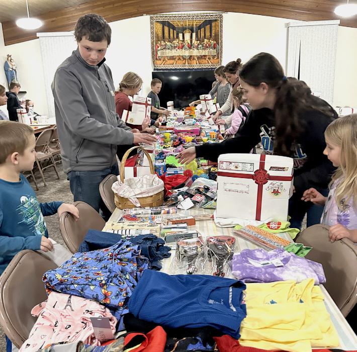 Helping others enjoy Christmas with Box of Joy program!