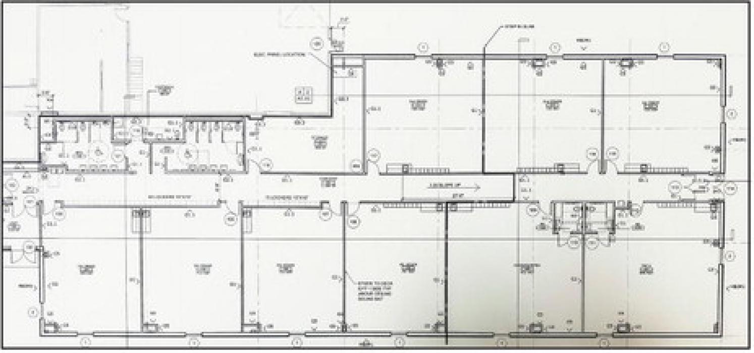 The floor plan of the new elementary school that will be constructed over the winter months, with a preliminary scheduled date of completion May 7, 2025.