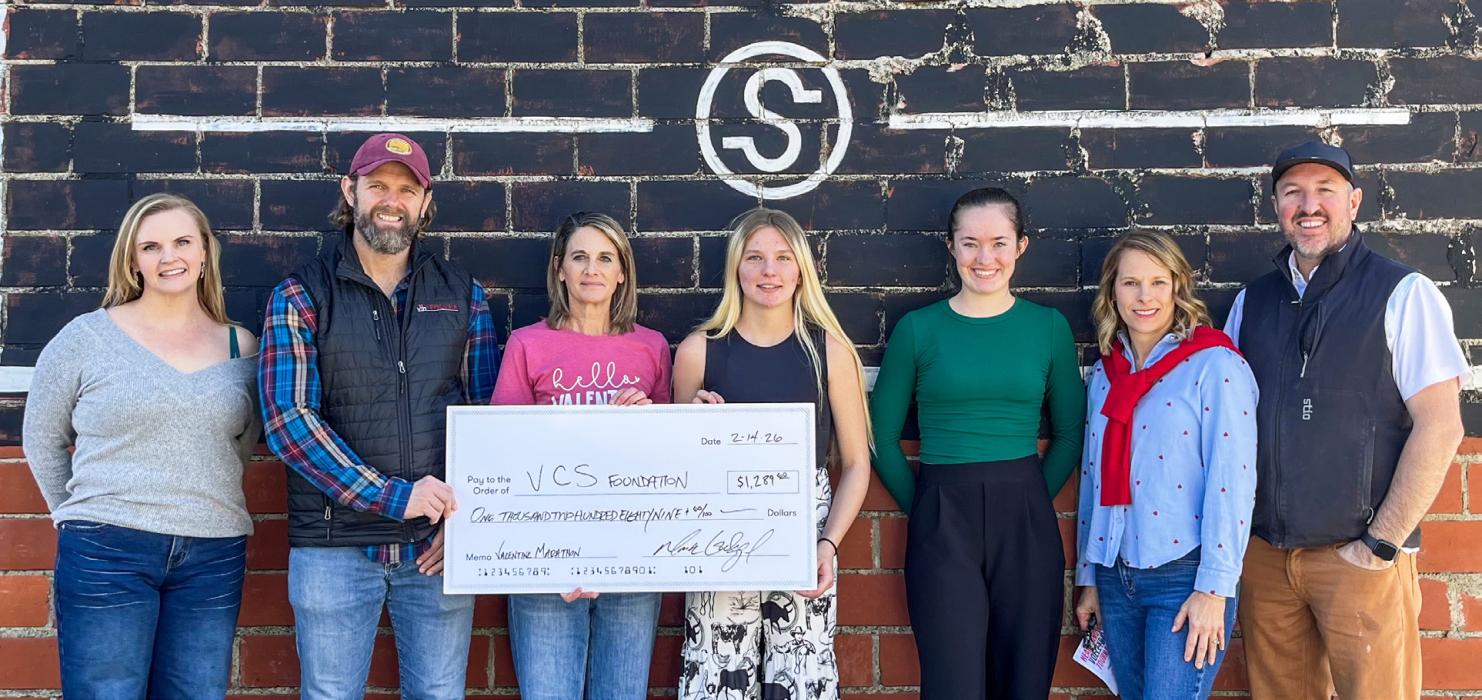 Pictured are from L to R: Jenny Moore, Mark Gudgel, Angie Jordan, Christen Larson-Malard, Aubrey Benson, Kris Larsen, and Kyle Arganbright.