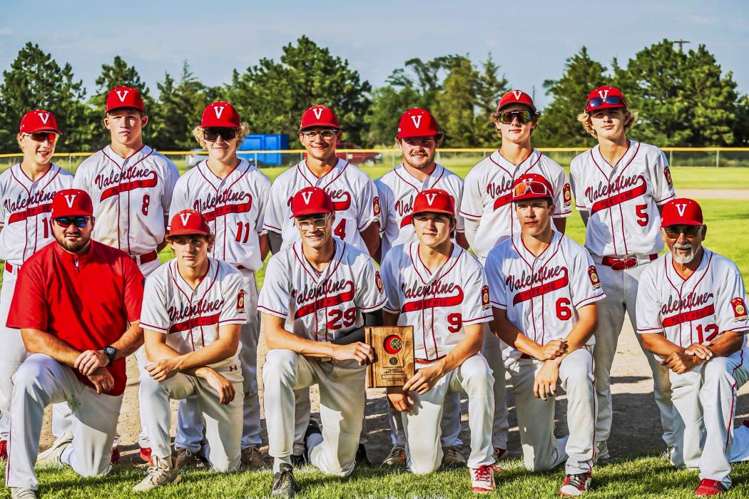 Photos by Kinsey Buechle The senior Legion Team are pictured, back row L to R: Gage Sandoz, Parker Chavez, Garrett Cumbow, Jekhi Williams, Cinch Miller, Trystan Beebout, Leighton Reagle. Front row L to R: Coach Max Renning, Dominic Beebout, Isaac Cronin, Trace Buechle, Andon Olson, and Coach Kent Lopez.