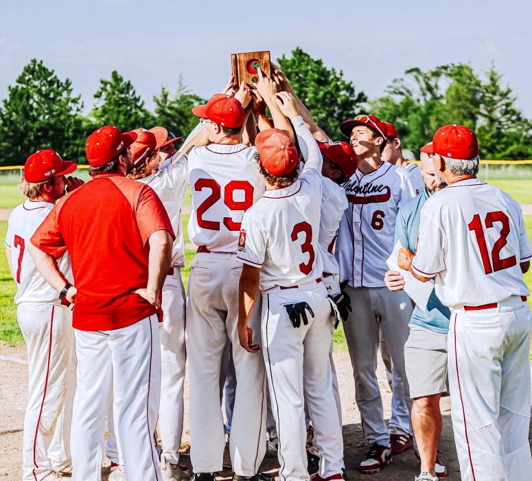 Senior team are District Champs!