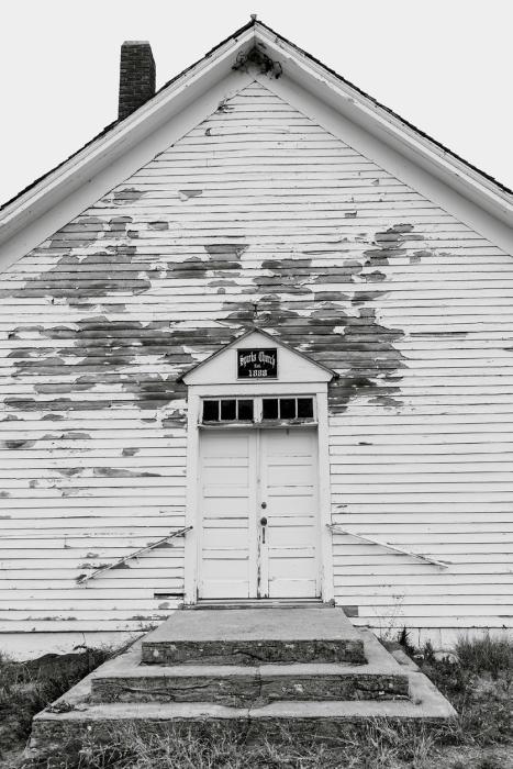 The Sparks Church was built in 1888 and is now needing repairs, paint, and updates.