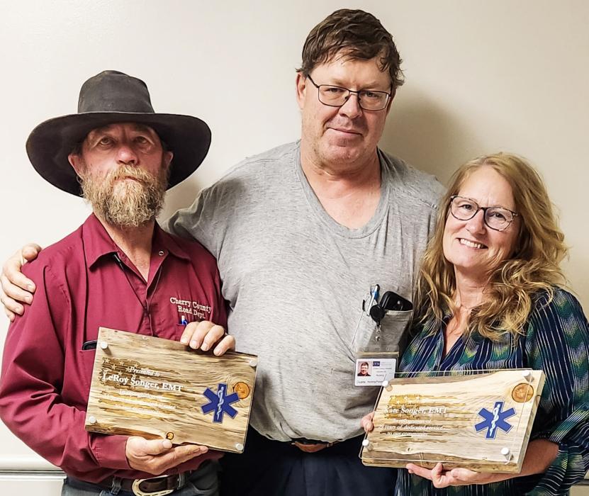 Three retire from EMS with over 75 years of combined experience