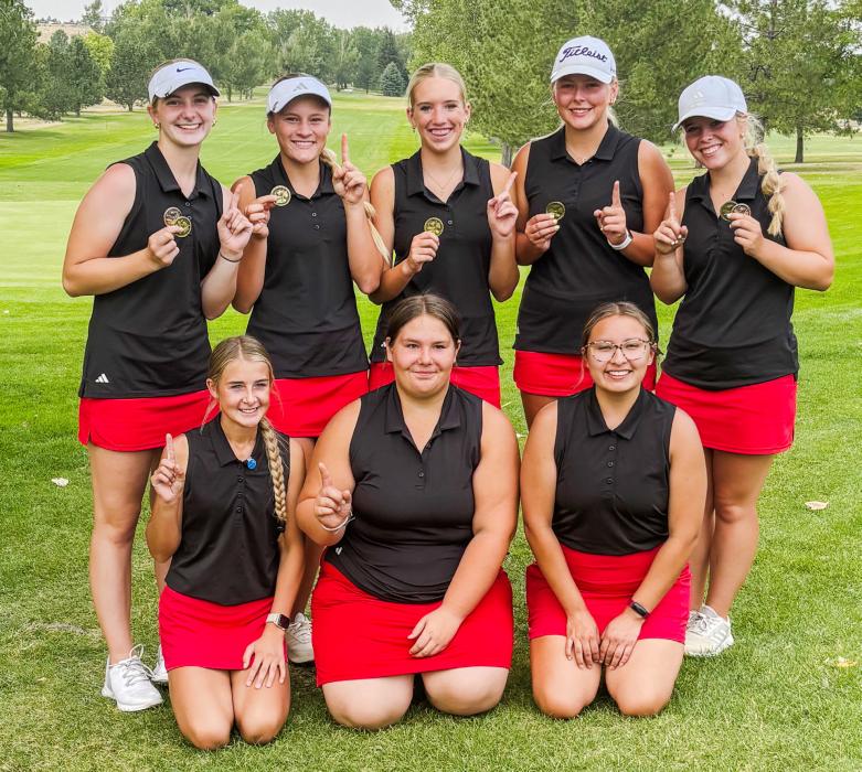 Girls Golf brings home first place!