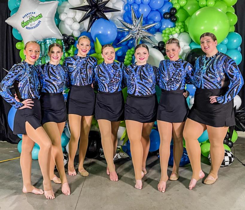 made by Badger Dance Team at STATE!