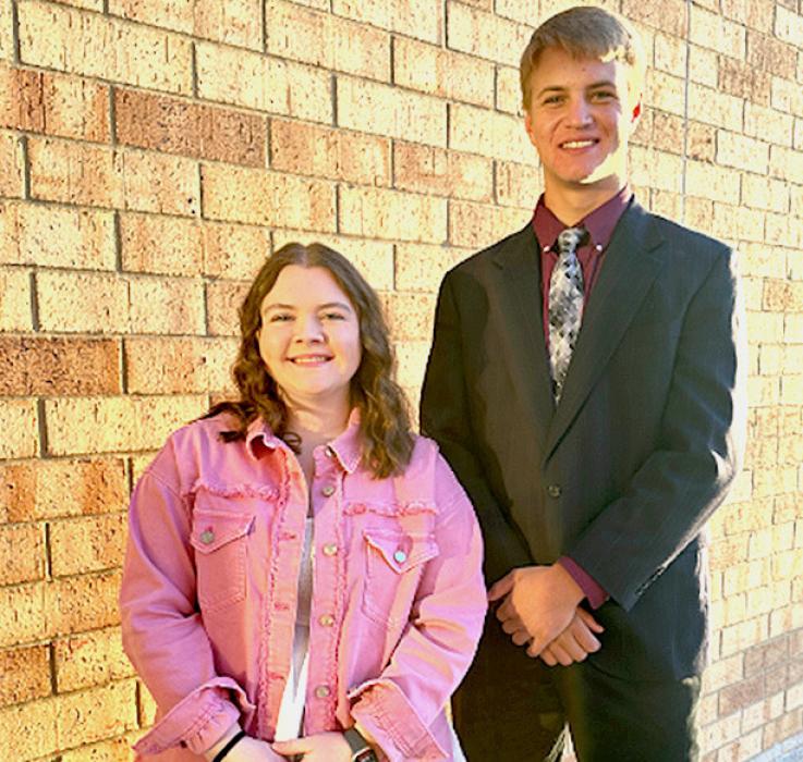 Emma Kreutner and Quinton Nelson.