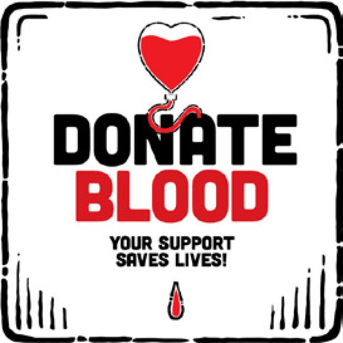 Give back by donating blood on September 4