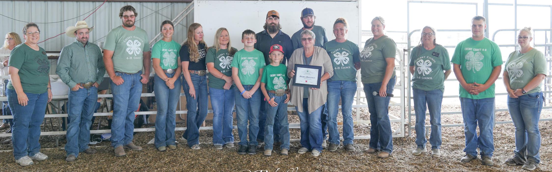 Cherry County Friends of 4-H recognized!