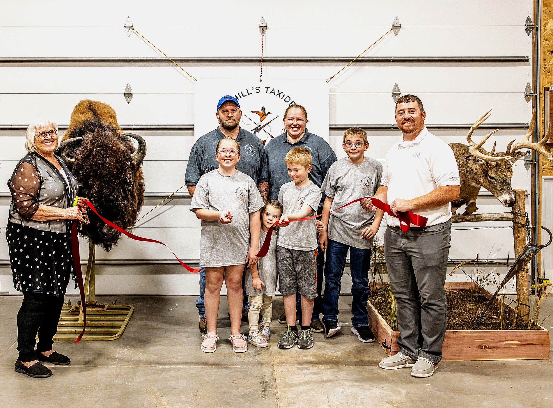 Sandhill Ribbons Sandhills Taxidermy holds Ribbon Cutting | Valentine Midland News