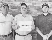 Championship Flight - first place winners Isom Agency and KVSH.