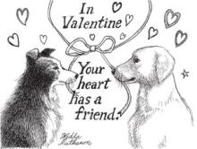 Hedda Matheson wins the Valentine’s Day Card winner
