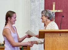 Benson wins scholarship