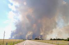 Driving down the highway during the Region 24 Complex Fire the smoke could be seen for many miles. For travelers, there was difficulty in knowing whether you were able to get to where you were going or to be turned back by emergency personnel due to the fire hazards.