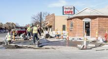 ADA compliant crossings continue at intersections