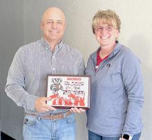 Hollenbeck receives Badger Fan of the Year award