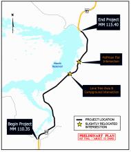 Construction planned to begin on Highway 97 by Merritt Reservoir