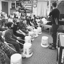 Powers residency creates rhythm and music
