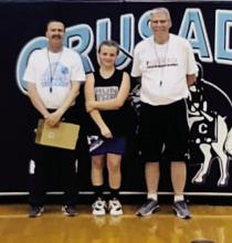 Moore attends basketball camp