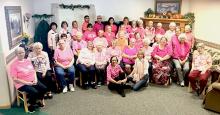 Pink Out awareness at Cherry Hills