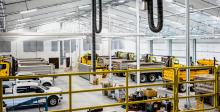 The shop area for the Nebraska Department of Roads has 20,000 square feet of the 27,000 square foot facility. Photo by Dennis Connot