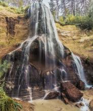 Smith Falls State Park along with Cedar Bay Campground at Merritt Reservoir will be closed September 6, 2022 through May 2023. Photo by Laura Vroman