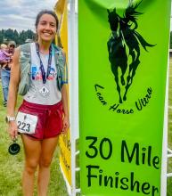 Arendt runs 30 mile Lean Horse Ultra Marathon