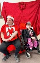 NorthStar Services crowned King Corky Thornton and Queen Caitlin Young for Valentine’s Day! Congratulations King and Queen of Hearts!