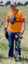Dylan Naslund, son of Adam and Janell Naslund of Cody, represented Nebraska 4-H at the National 4-H Shooting Sports Championships held in late June. He was a member of the compound archery team which placed 6th overall. Each year the competition is held in Grand Island. This is the second year that Dylan has qualified for the national team. To learn more about 4-H shooting sports program, contact the Extension Office at 402-376-1850.