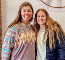 Rylie Sexon and Kimber McGinley have launched Blankets for Babies.