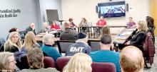 The Cherry County Hospital Board of Trustees held a Special Meeting to discuss a pay increase for CEO Kyle Kellum. Photo by Laura Vroman