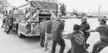 VFD celebrates arrival of new truck at BBQ and Dedication Ceremony