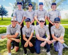 Pictured are back row, L to R: Reeves Witte, Cooper Jordan, Cooper Phillips,Westin Witte. Front row, L to R: Caden Stankoski, Tanner Two Strike, Thuston Ravenscroft, Garrett Cumbow.