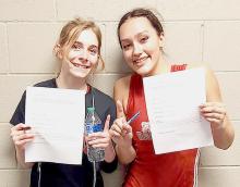 Joslyn Yarbrough and Ariana Blume placed second and qualified for NSAA STATE Wrestling. Ariana’s name was spelled incorrectly in the February 8, 2023 edition ~ my apologies! Editor Photo by Jan Smith