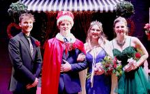 Crowned at the 80th annual Coronation were Prince Preston Stoeger, King Will Sprenger, Queen Kaetryn Bancroft, and Princess Kinsey Buechle.