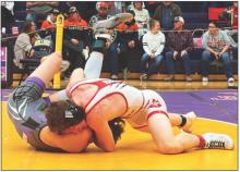 Parker Chavez placed 1st in the 165lb bracket.