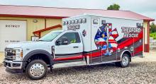 Serving 1,700 square miles, the TVRS announces a new ambulance to service these fire districts and communities: Thedford, Halsey, Purdum, Nebraska Forest, Seneca, and Brownlee.