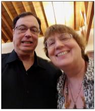 Pastor Gary Smith is the interim pastor at the Presbyterian Church in Valentine, and is pictured here with his wife Ruth.