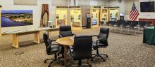 The visitor center for the Niobrara National Scenic River in Valentine is among more than two dozen National Park Service offices on the Department of Government Efficiency’s list of lease terminations. Photo by Laura Vroman