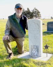 Michael O’Leary, a former resident of Valentine was interested about Edward Day Cohota’s life after seeing a play written by Cohota’s great grandson.