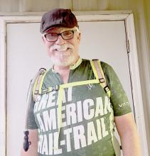 KP Haueter served in the U.S. Air Force as a C-130 Navigator, flying in combat support missions. Photos by Jerry Fullerton