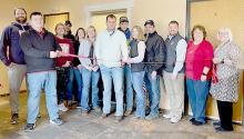 Pictured at Kleunder CPA’s Ribbon Cutting are from L to R: Chris Hernstrom, Sam Bailey, Michelle Huddle, Chris Huddle, Shannon Boes, Melissa Stevens, Michael Kluender, Mitch Kluender, Konni Kluender, Rowdy Kluender, Zane Limbach, Carolyn Moore and Nadeane Allard.
