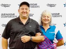	Joseph and Schell compete in Senior Championship Bowling Tournament